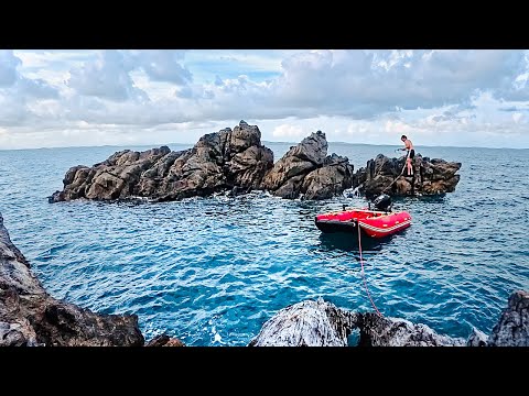 48 Hours SOLO Camping The IMPOSSIBLE Island