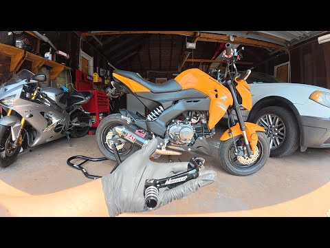 How to replace a z125 gear lever *2017-2025*