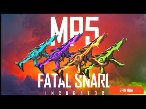 SPIN MP5 FATAL SNARL INCUBATOR - FREE FIRE MALAYSIA❤️