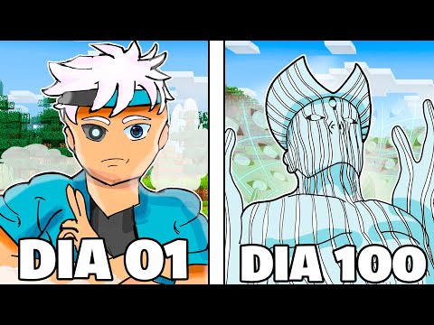 SOBREVIVI 100 DIAS NO NARUTO JEDY DO MINECRAFT O FILME