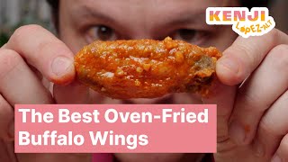 The Best Oven-fried Buffalo Wings | Kenji's Cooking Show
