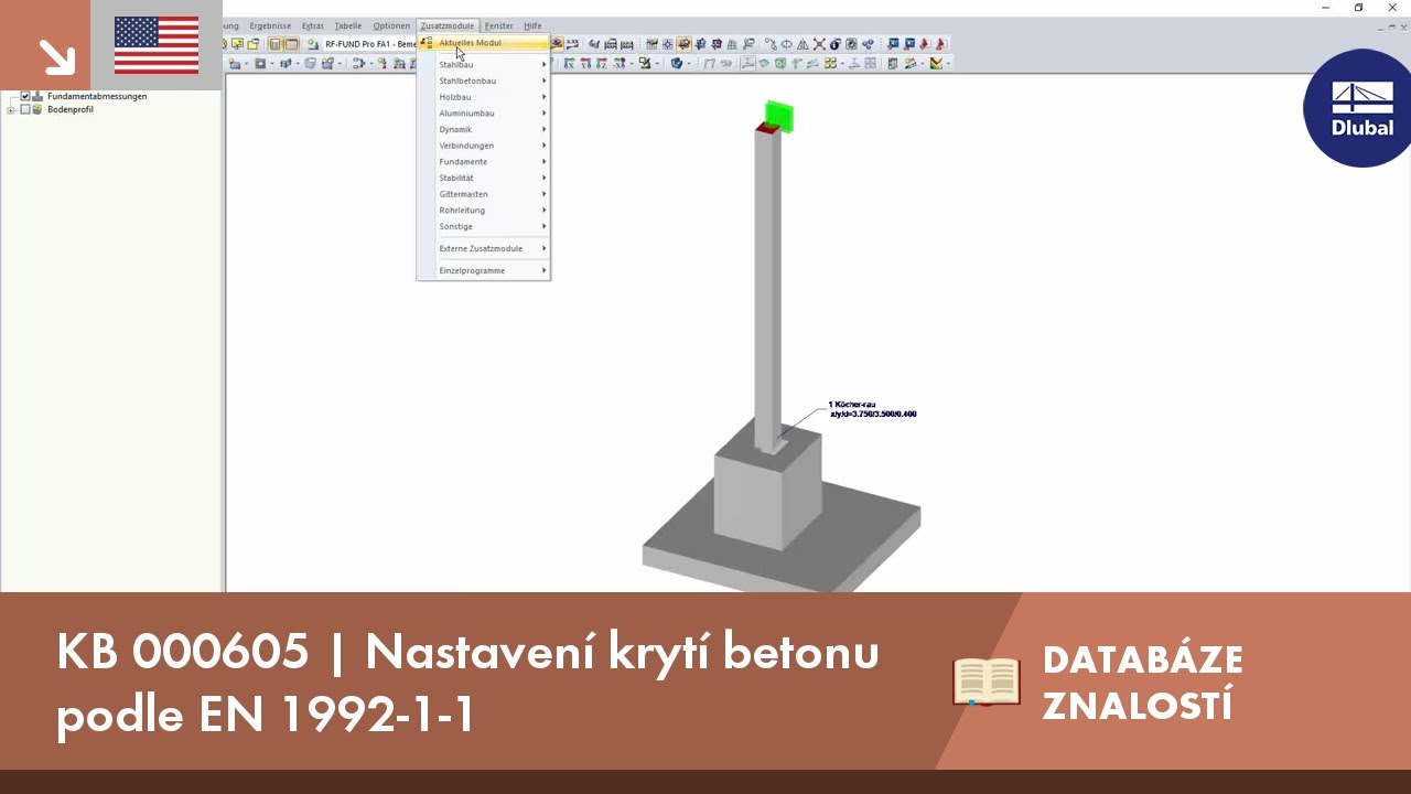 KB 000605 | Nastavení krytí betonu podle EN 1992-1-1