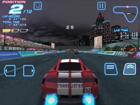 ridge racer accelerated ios