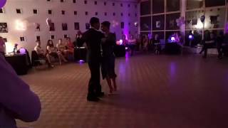 Démonstration de Eva Laura Madar & Ramiro Perez Caricchio - Tango A Vivre Limogesmiro 16 11 19 3