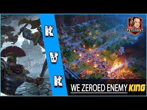 Zeroing the Enemy King!! KvK2 Action!