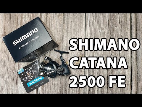 Розпаковка: Котушка Shimano Catana 2500 FE