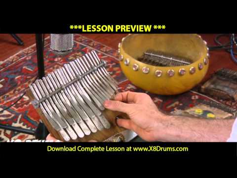 How to Play Nhemamusasa on Mbira with Joel Laviolette - X8 Drums
