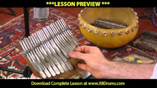 How to Play Nhemamusasa on Mbira with Joel Laviolette - X8 Drums