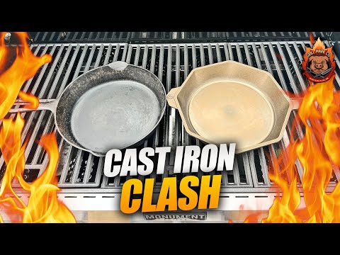 Cast Iron Clash: Finex vs. Griswold | Comparison | Steak Tutorial | Grill Mark Co.