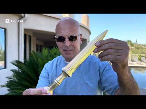 Making a Bronze Egyptian Dagger