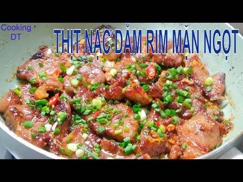 Cách làm món THỊT NẠC DĂM rim mặn ngọt siêu hấp dẫn #thitrimmanngot #thitnacdamrimnuocmam #thitrim