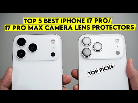 Best iPhone 17 Pro/17 Pro Max Camera Lens Protectors You Need in 2025🔥