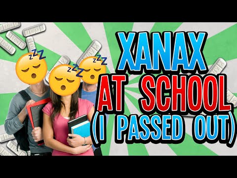 I Passed Out On Xanax In Class