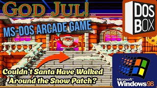God Jul! 1994 MS DOS: Short Gameplay – See How Close I Came to Beating Level 3 | No Commentary