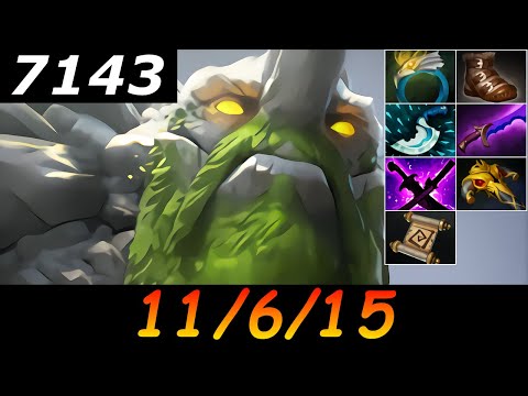 Dota 2 Tiny 7143 MMR 11/6/15 (Kills/Deaths/Assists) Ranked Full Gameplay