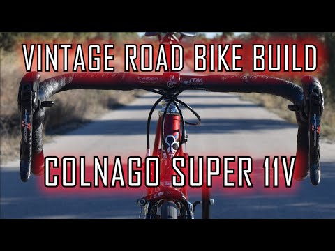 VINTAGE ROAD BIKE BUILD -COLNAGO SUPER 11 V-🚀NEORETRO BIKE🚀