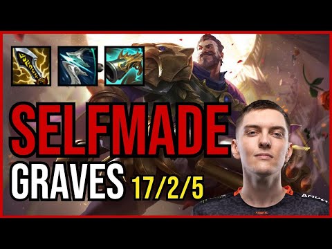 SELFMADE - GRAVES vs NIDALEE Jungle - EUW Challenger - Patch 11.6