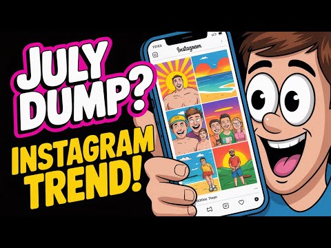 How to Create your July Dump Photo Trend on Instagram