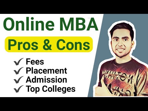 Online MBA courses 2022 | Pros & Cons – Worth it or not? | Online MBA admission process 2022