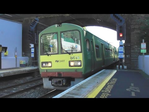 Irish Rail 8510 Class Dart Train 8614 - Killester Station, Dublin