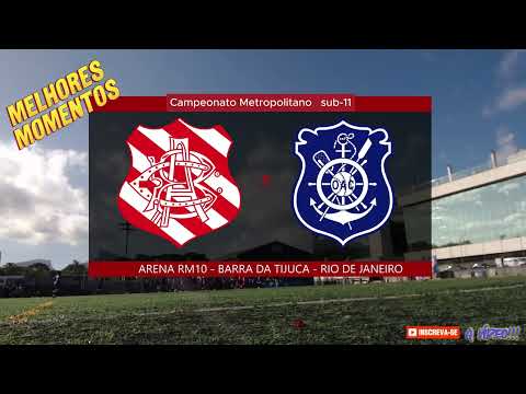DIVISÃO DE BASE - MELHORES MOMENTOS - JOGO DE VOLTA BANGU X OLARIA - COPA UNIÃO - Sub11