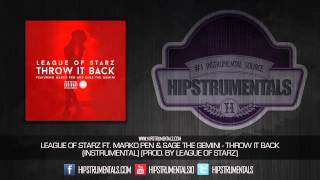 League of Starz Ft. Sage The Gemini & Marko Pen - Throw It Back [Instrumental]