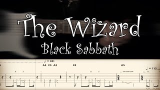 The Wizard - Black Sabbath | Full TAB | Guitar Cover | Tutorial