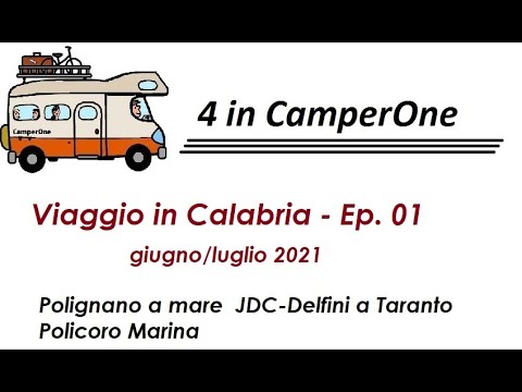 4inCamperOne in Calabria ep. 01