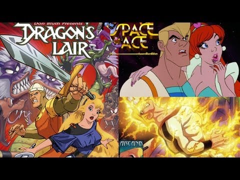 Dragon's Lair 1 & 2 + SPACE ACE PS3 (BLU RAY HD) ENG. Sub. ITA