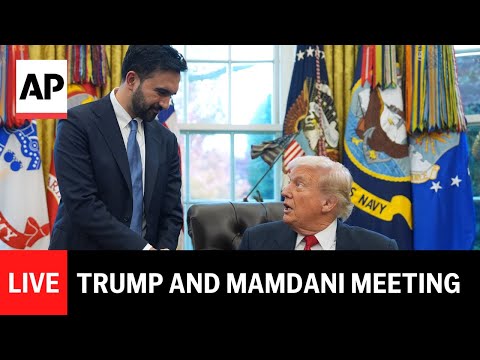 LIVE: Trump and Mamdani meeting at the White House
