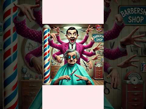 Best Barbershop hairstylist 💈 Mr.Bean #brainrot #mrbean #comedy #animation #memes #aiart