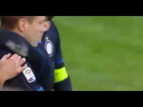 Nemanja Vidic Goaaaal -Inter vs Genoa 3:1