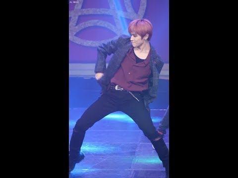 180225 NCT 127 - 빠른버전 Cherry Bomb (체리 밤)1.5배속 Ver.  [태용] TAEYONG 직캠 Fancam (대한민국 연예예술상) by Mera