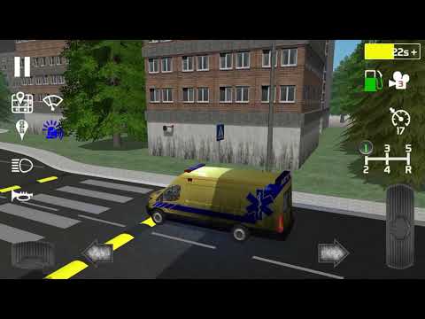 Emergency Ambulance Simulator V1.2 - Driving a Ford Transit 2020 (IOS Gameplay) #3