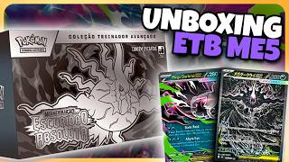 ⚫Abri a Elite Trainer Box (ETB) de Escuridão Absoluta de Pokemon!