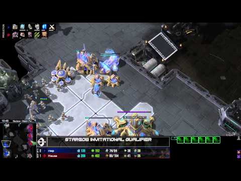 rsvp (p) Vs Heusa (z) - Game 4 - Starbow Invitational Qualifier