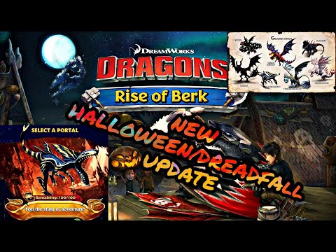 NEW HALLOWEEN/DREADFALL UPDATE - Dragons: Rise of Berk New Update