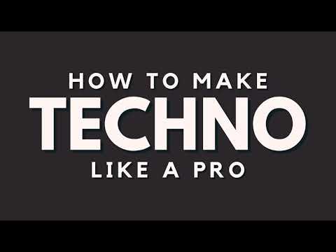 HOW TO MAKE TECHNO LIKE A PRO / Tutorial - David Moleon