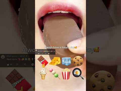 asmr CHOCOLATE 티코 eating sounds
