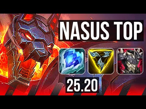 NASUS vs DARIUS (TOP) | 71% winrate, 9/4/11 | EUW Diamond | 25.20