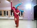 Контактная импровизация - танец Дмитрий Усов и Алия Воробьева 