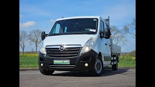 Camion plateau < 3.5t Opel MOVANO 2.3 DUB.CAB HIAB-029 ! à vendre - Image 4 | Autoline GA Camion plateau < 3.5t Opel MOVANO 2.3 DUB.CAB HIAB-029 ! | Image 4 - Autoline