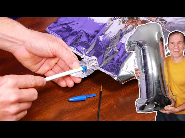 Vídeo relacionado con PartyDeco - Globo Mylar Foil con Forma de corazón Rosa Metalizado, 45 cm de diámetro
