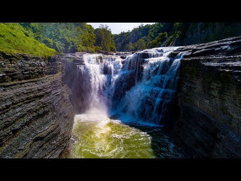 Bird's Eye of Letchworth Falls and Morris Dam Make sure to view in 1080p60 for best picture quality!