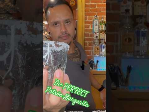 The PERFECT Patrón Margarita!!  #drinkrecipe #tequila #patron #bartending #drinkresponsibly