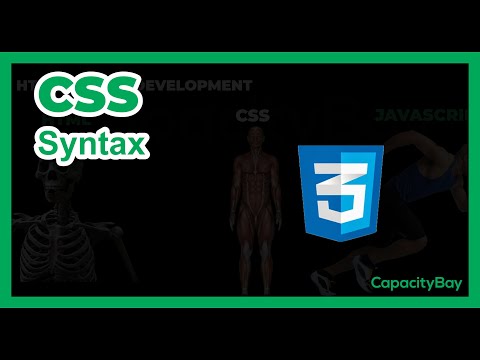 Css Syntax Learn Css 03
