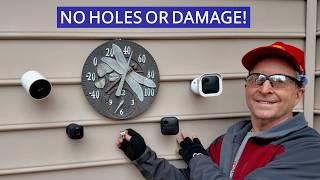 How to Mount Anything to Siding WITHOUT Holes or Damage! (Using These Clips)