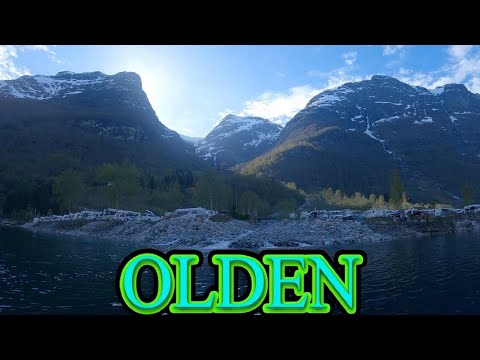 2021 May Olden Oldevatnet Oldedalen Vestland Nordfjord Stryn Norway 4k