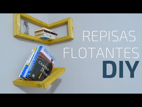 Como hacer repisas flotantes