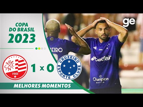 Gols e lances de Náutico x Cruzeiro